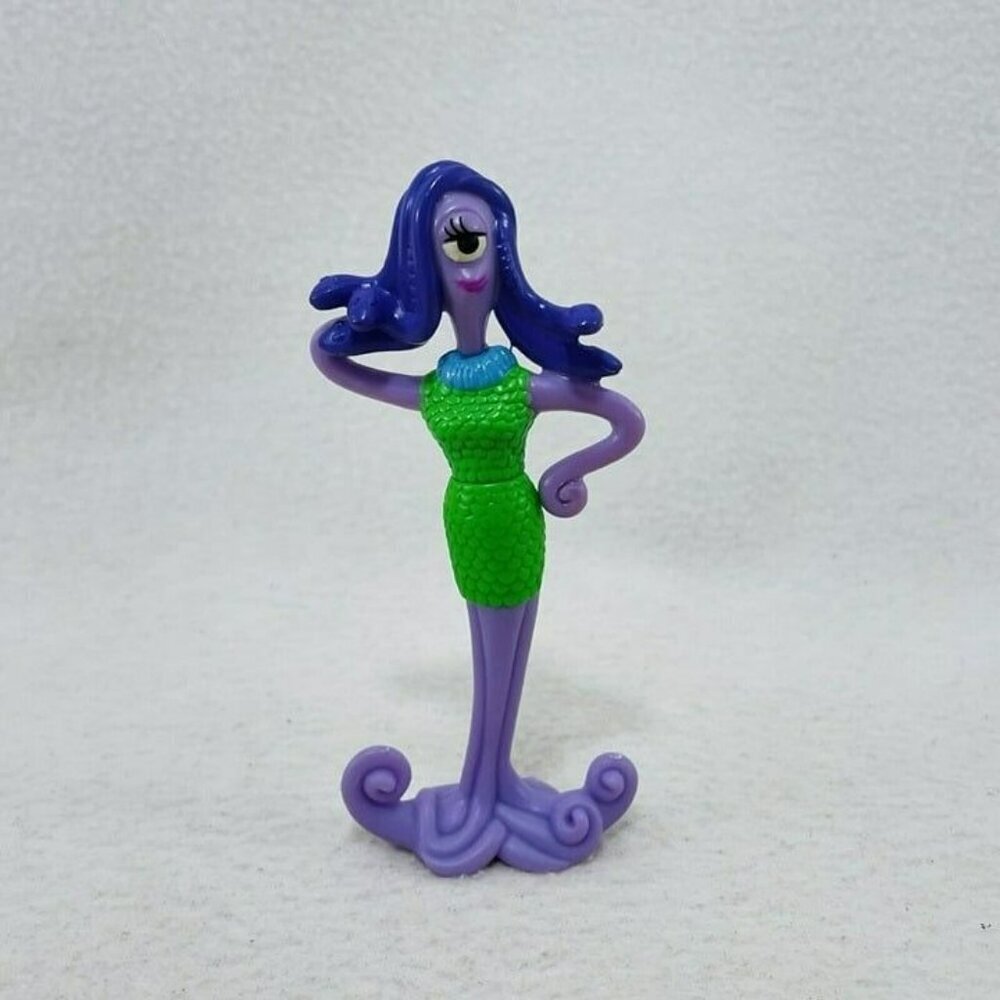 McDonald Disney Pixar Celia Mae Action Figure Toy Monster Movie Stand Display